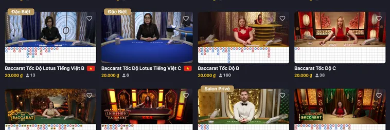 Baccarat Truyền Thống VaoBet Vũ Đài Đấu Trí Bài Tây Thượng Lưu Thu Lợi Nhuận Khủng