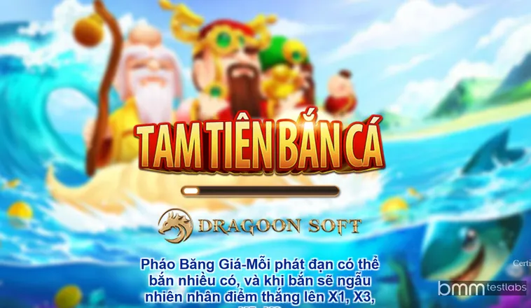 Bắn Cá Tam Tiên VaoBet Hành Trình Thu Phục Thần Thú Đoạt Hũ Vàng Tam Tinh