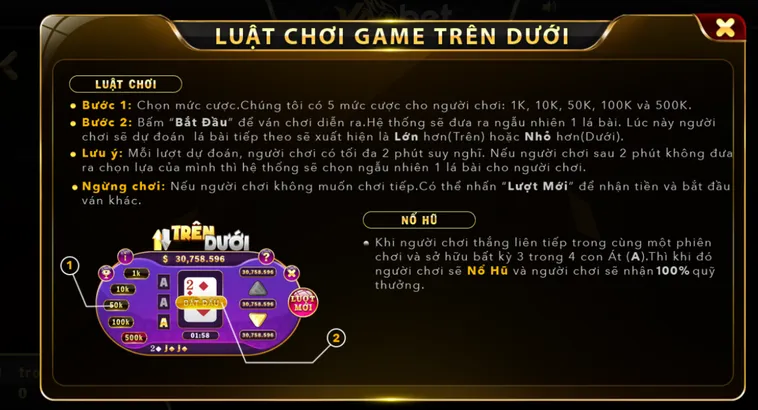 Cẩm Nang Kiếm Tiền Siêu Tốc Tại Game Nhanh Trên Dưới Tại VaoBet Công Nghệ